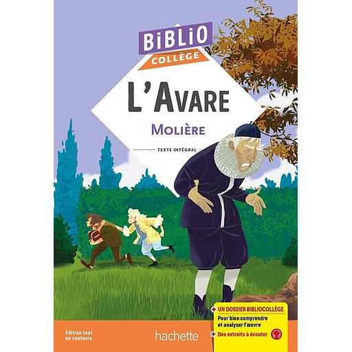 L'Avare - Bibliocollège -  ed 2023