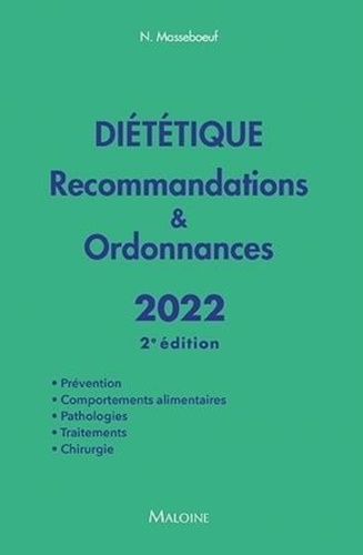 Diététique  - Recommandations &amp; ordonnances