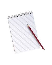 Bloc Sténo 21*297 CM 100 Pages 80Grs Raye