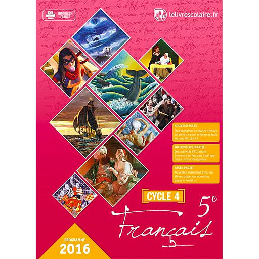 Français 5e Cycle 4  - Manuel élève