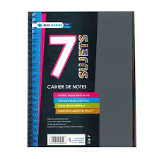 Registre Spiral 336P 7 Sujuts 21*29.7 Séyès