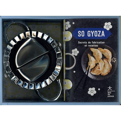 Coffret So Gyoza. Secrets de fabrication et recettes  - Avec 1 moule à gyoza en acier inoxydable