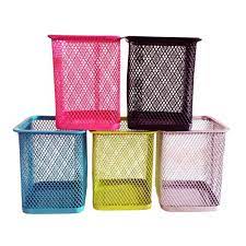 Porte Stylo Métal Carre