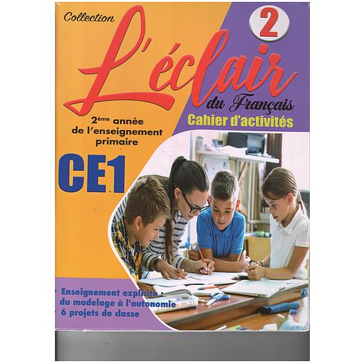 L'éclair du Français CE1 - Cahier d'activité 2