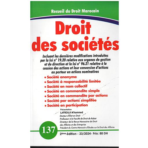 Droit des sociétés n° 137