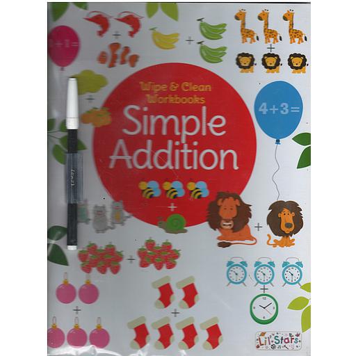Wipe&Clean workbooks - Simple Addition