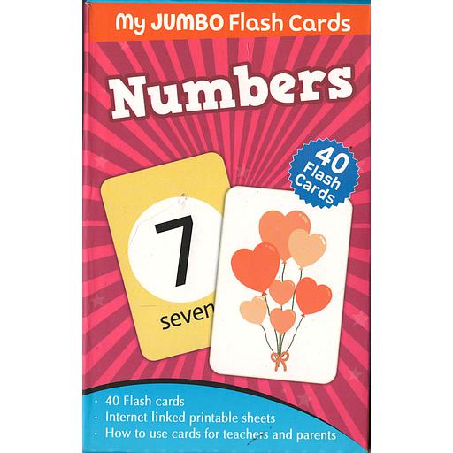 My Jumbo Flash Cards - Numbers