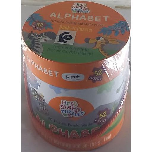 First Steps Puzzles - Book &amp; Puzzles - Alphabet - 52 pièces