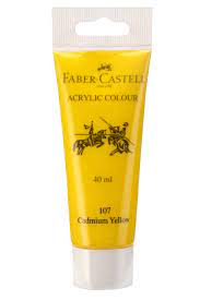 Peinture Acrylique 40ML Jaune
