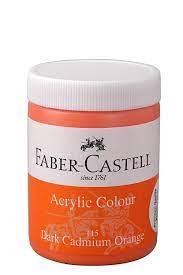Peinture Acrylique 140ML Orange