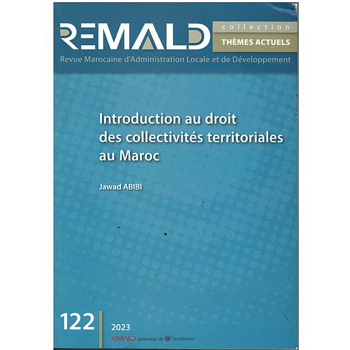 Introduction au droit des collectivités territoriales au Maroc