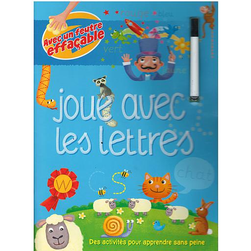 Joue avec les lettres - Avec un feutre effaçable