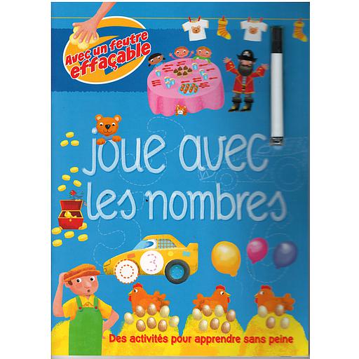 Joue avec les Nombres - Avec un feutre effaçable
