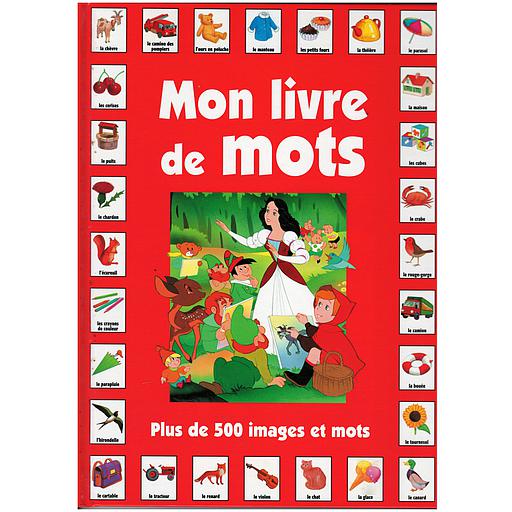 Mon Livre de Mots Plus de 500 images et mots