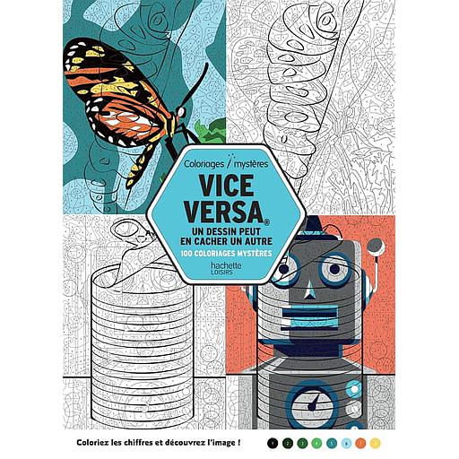Coloriages mystères Vice Versa  - 100 coloriages mystères