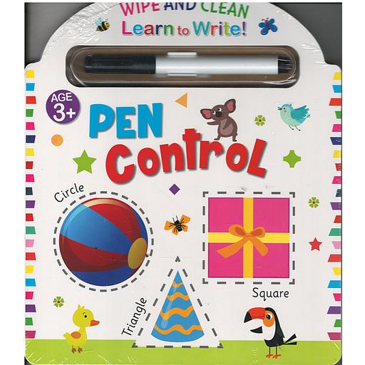 Wipe and Clean - Pen control - 3+