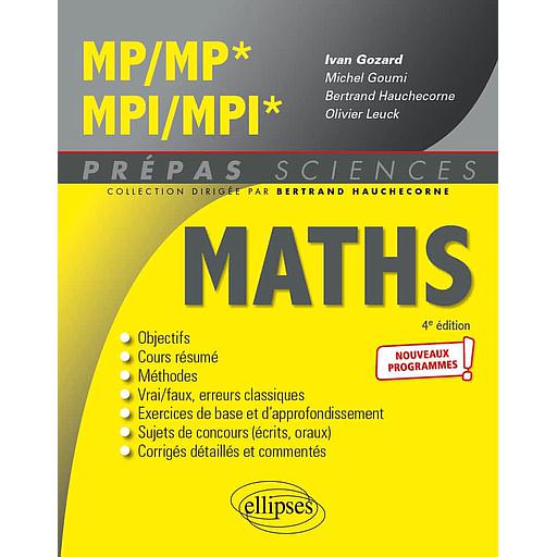 Mathématiques MP/MP* MPI/MPI*