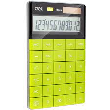 Calculatrice de Bureau Deli Vert