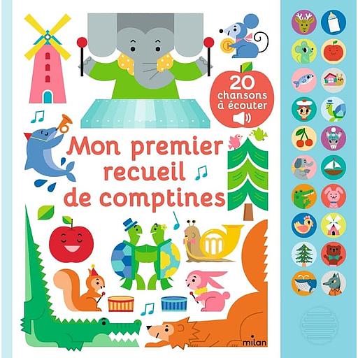 Mon premier recueil de comptines - 20 chansons à écouter