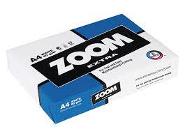Rame de 500 Feuilles Blanc Zoom A4 80G