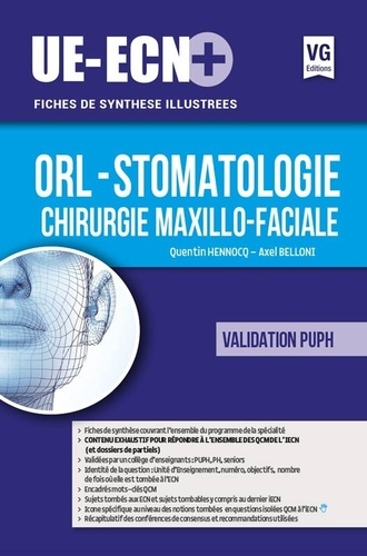 ORL - Stomatologie - Chirurgie maxillo-faciale