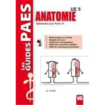 guides paes ue 5 anatomie site:fnac.com
