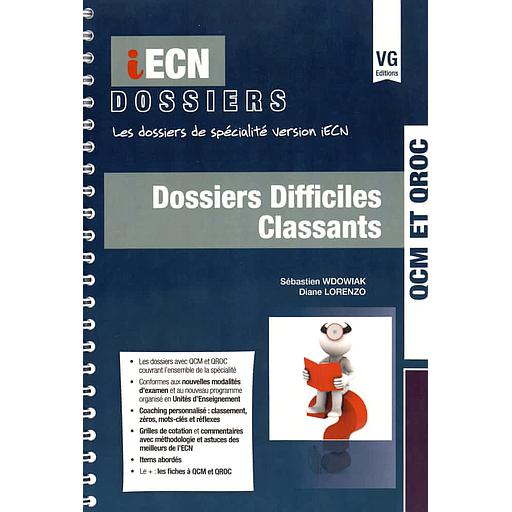Dossiers difficiles classants