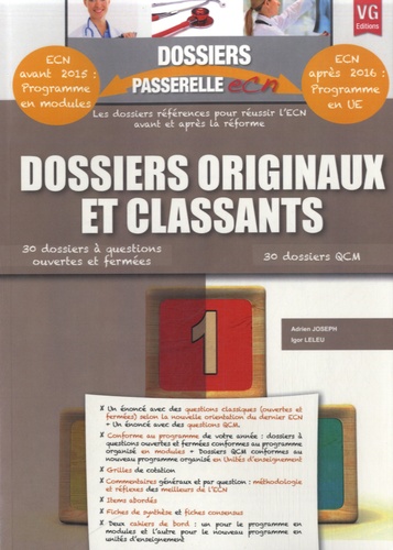 Dossiers originaux et classants