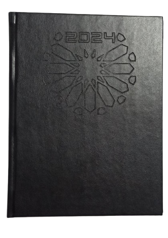 Agenda Journalier de Bureau Papier Ivoire144 Pages 16**22 CM 2024