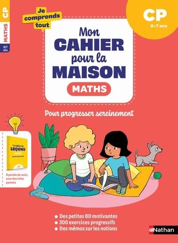 Maths CP  - Mon cahier pour la maison