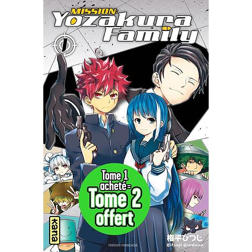 Mission: Yozakura family Tomes 1 et 2 - Pack en 2 volumes - OP 2023
