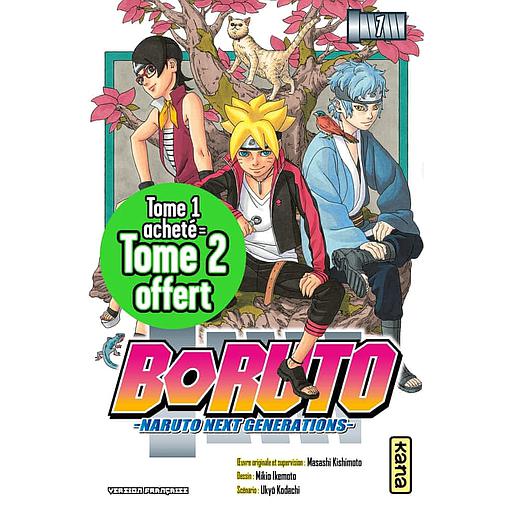 Boruto - Naruto Next Generations - Pack en 2 volumes : Tome 1 et 2 - Dont Tome 2 offert