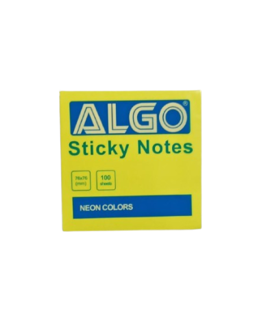 Post-it 100 Feuilles 76*76 MM Fluo Jaune