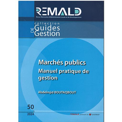 Marchés publics Manuel pratique de gestion