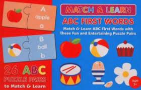 Match &amp; Learn ABC First Words