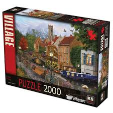 puzzle 2000 piece Canal Living