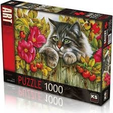 Puzzle 1000 pcs Rose Hedge