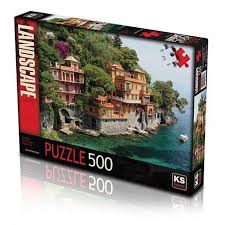 Puzzle 500 pcs Seaside Villas Near Portofino