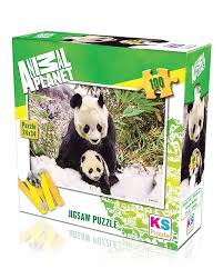 Puzzle 100 pcs Panda Mother