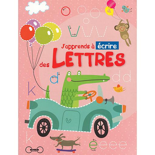 J'apprends à écrire des lettres
