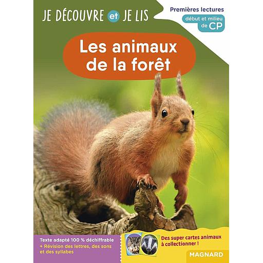 Les animaux de la forêt  - Premières lectures, début et milieu de CP
