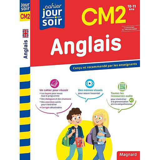 Cahier du jour/Cahier du soir Anglais CM2