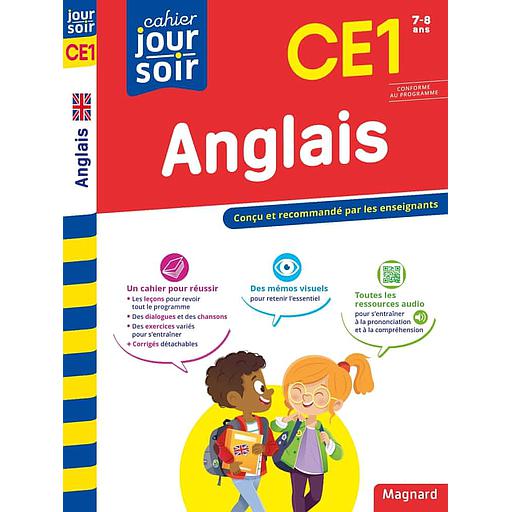 Cahier du jour/cahier du soir Anglais CE1