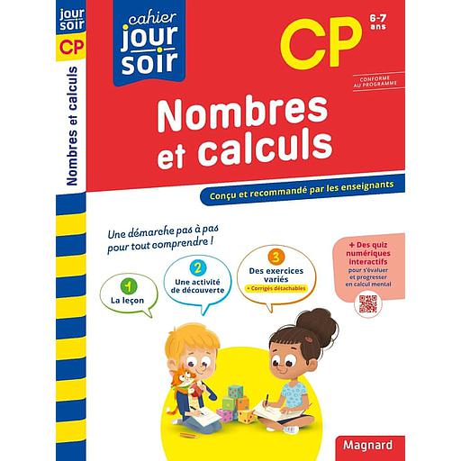 Cahier du jour/cahier du soir Nombres et calculs CP