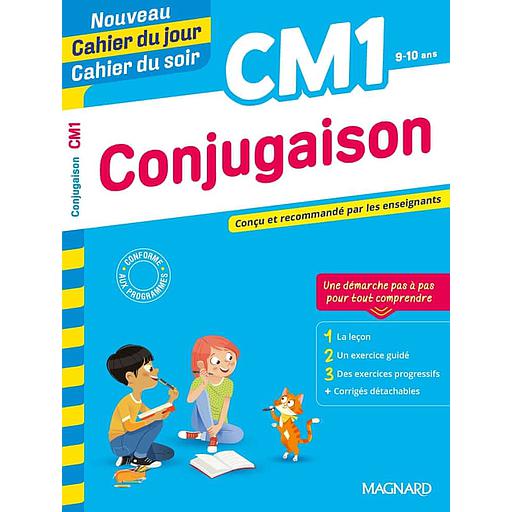 Cahier du jour/Cahier du soir Conjugaison CM1