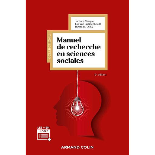 CAMPUS MANUEL DE RECHERCHE EN SCIENCES SOCIALES - 6E ED.