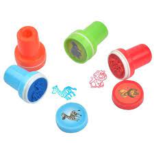 Ensemble de 6 tampons ronds inftalables pour enfants, cadeau scolaire,