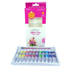 Set de 12 Tube Water Color 12 ML + Pinceau