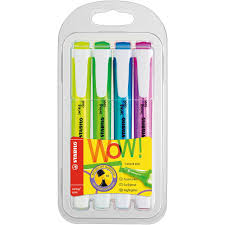 Pochette de 4 Fluos Swing Cool 4MM