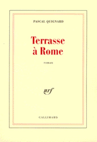 Terrasse à Rome